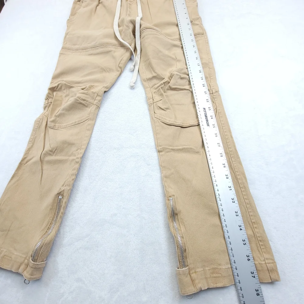 American Stitch Men’s Size XL Tan Beige Elastic Outerwear Joggers